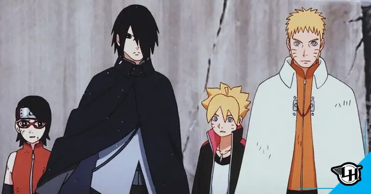 Famílias de Naruto e Sasuke se reúnem para o Ano Novo em arte oficial