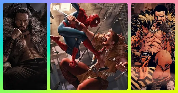 6 mudanças do filme Kraven, O Caçador em relação ao quadrinhos da Marvel
