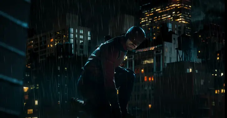 Marvel lança vídeo de 10 horas do Demolidor com som de chuva para meditação