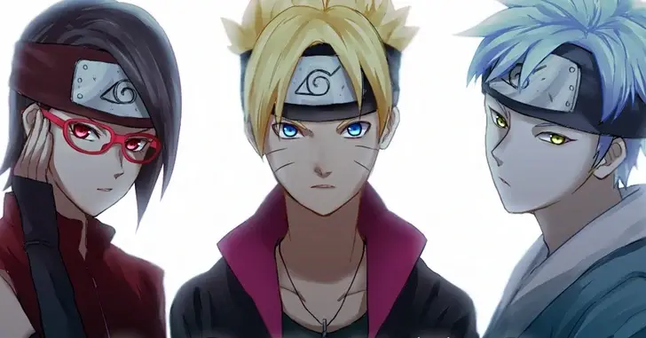 Boruto se torna uma celebridade após enfrentar a Kara no mangá