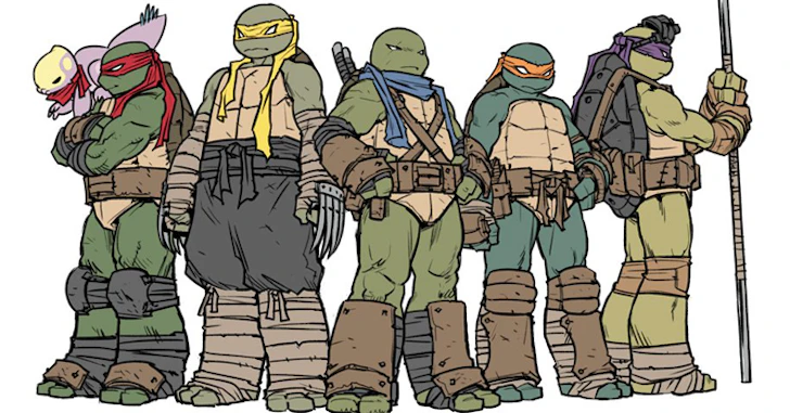 As Tartarugas Ninjas - Divulgado visual e cores de nova Tartaruga Fêmea da  equipe!