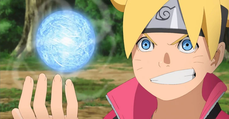 Boruto mostra Rasengan em equipe