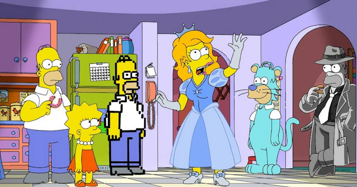 Os Simpsons faz paródia de anime e viraliza na web