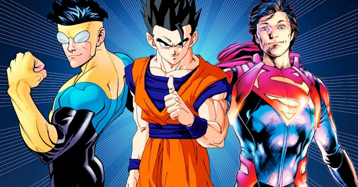 Novos poderes da Capitã Marvel reúnem Goku, Super-Homem, Lanterna