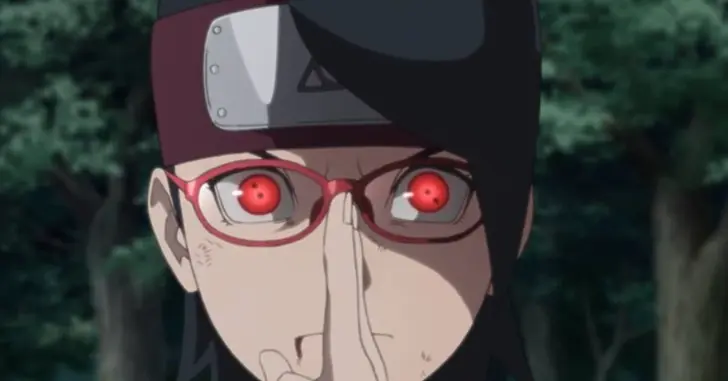 Sarada Uchiha adulta