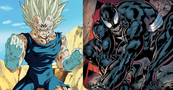 Artista imaginou uma fusão incrível entre Venom e Majin Boo de