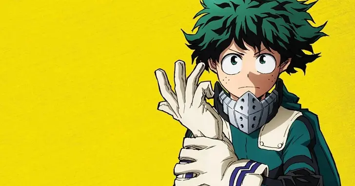 Deku usa todo seu poder - Novo filme Boku no Hero 