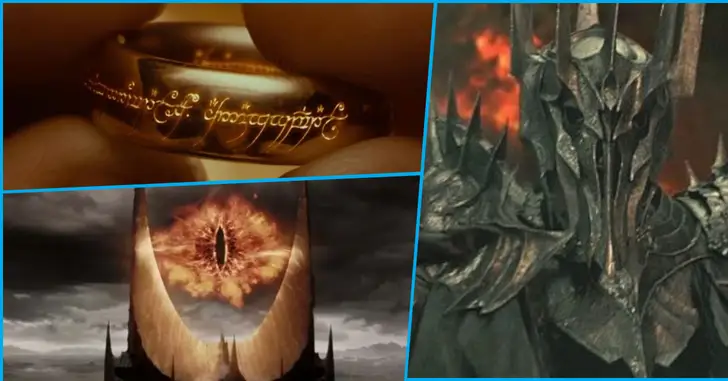 A forma de Sauron à época da Guerra do Anel