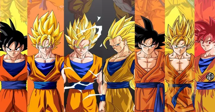 Estas são as 5 formas mais poderosas de Goku em Dragon Ball