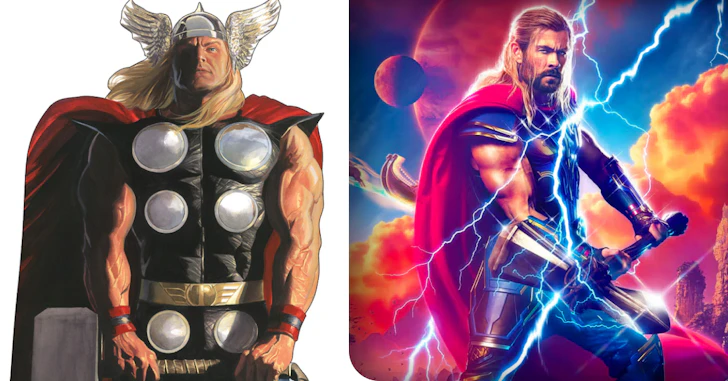 Thor': Fan art realista mostra Chris Hemsworth com o visual clássico dos  quadrinhos; Confira! - CinePOP