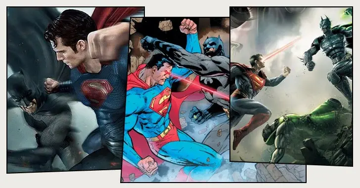 Os 10 melhores encontros entre Batman e Superman