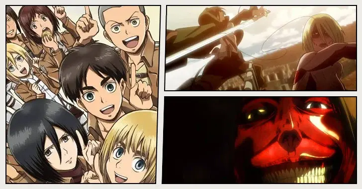 Sete motivos para assistir o anime Attack on Titan