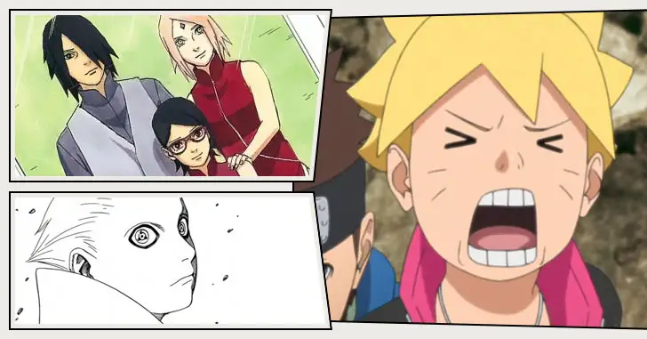 Entenda porque Sarada troca tanto o seu visual em Boruto: Naruto