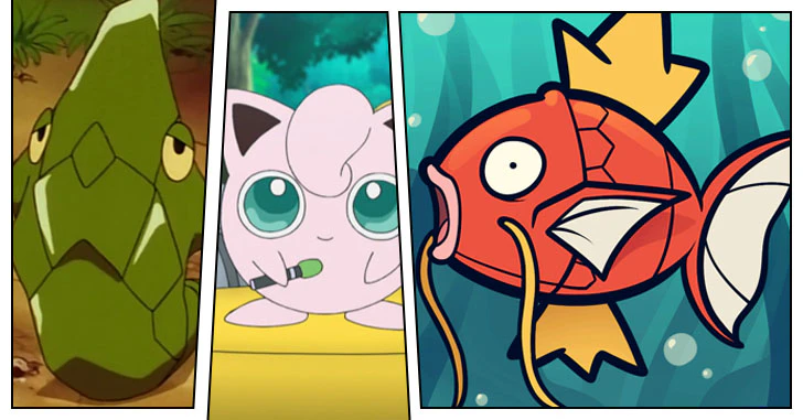 Conheça os 5 pokémons mais inúteis de todos os tempos
