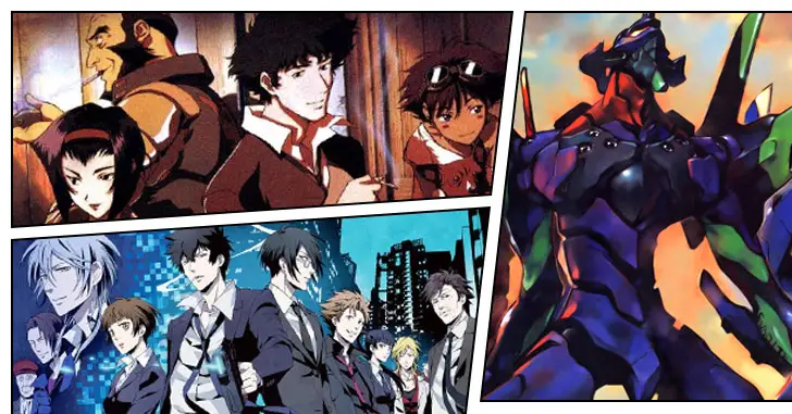 Top 5 Melhores Animes - Ficção Científica (Sci-fi) com Ação ou
