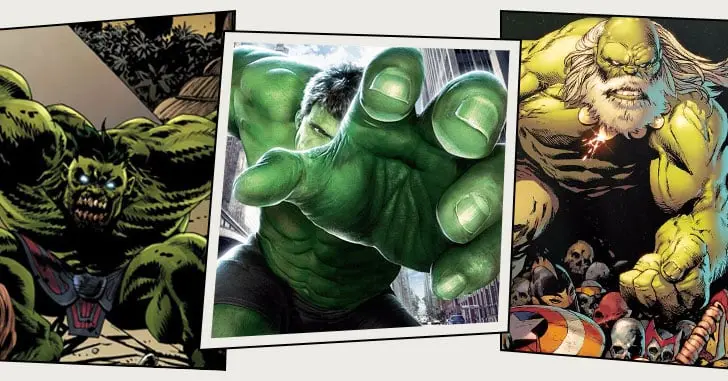 Sabia que existem vários Hulks? Conheça os 15 diferentes