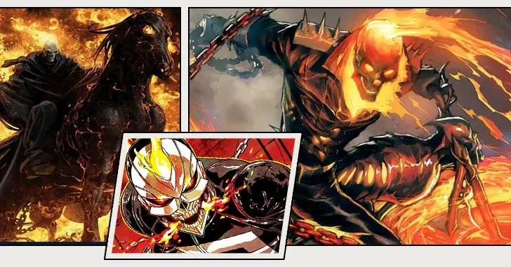 MARVEL: MOTOQUEIRO FANTASMA, BLADE E JUSTICEIRO DE VOLTA A CASA.