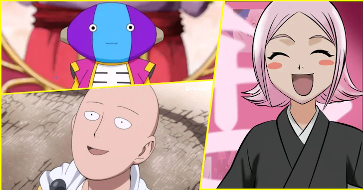 Os 10 personagens de anime mais fortes e carecas - Anime tudo online
