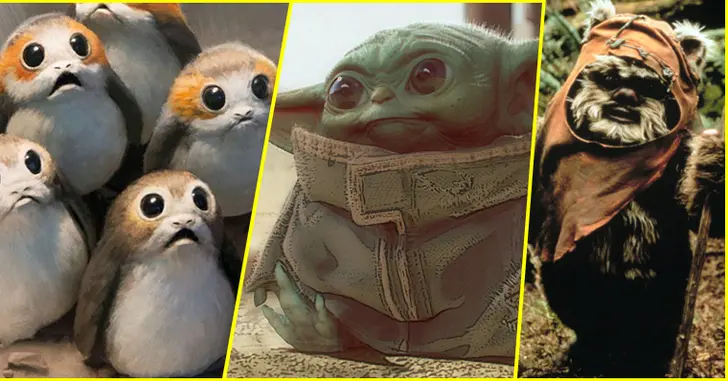 As 8 criaturas mais fofas de Star Wars