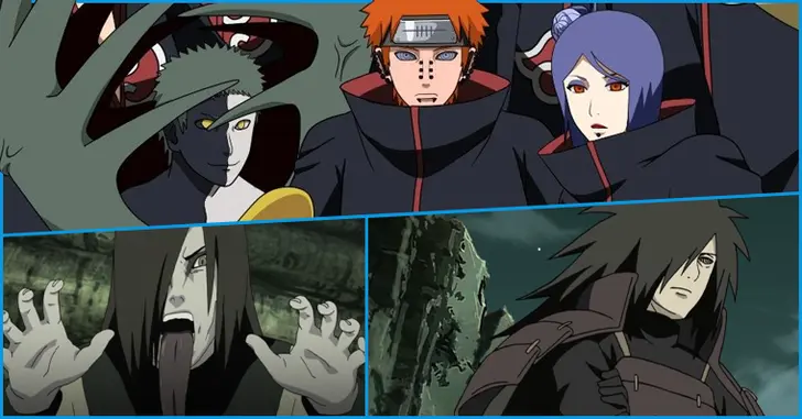 Akatsuki: Todos os membros da organização de Naruto, do mais fraco