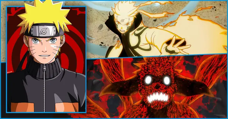 Naruto Uzumaki Virando o Demonia Da Raposa De Nove Caudas!…