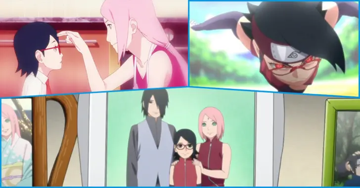 Sarada aprende Chidori em Boruto