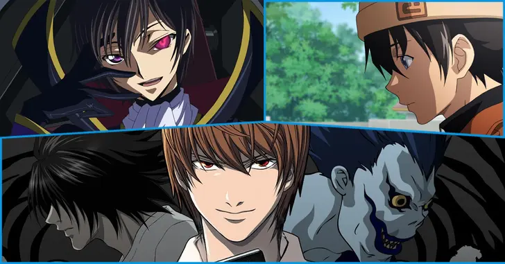 Existem anime parecido com Death Note onde os personagens têm