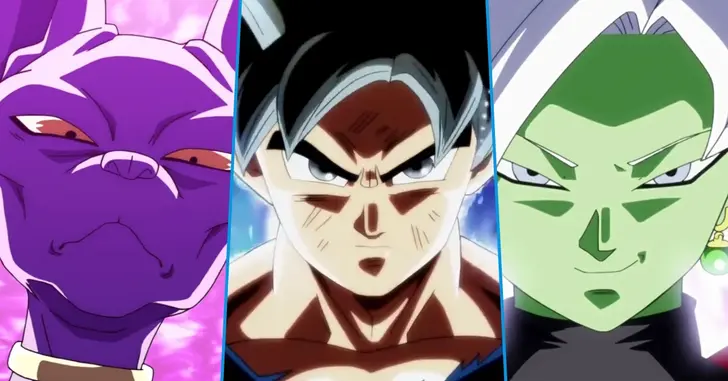 Goku Black versus instinto superior versus vegeta dragon ball heroes u