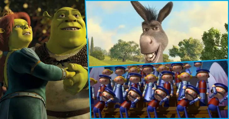 MEME - SHREK E PERSONAGENS DANÇANDO - ORIGINAL 