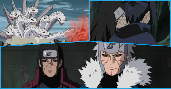 Quem era o terceiro ninja que Orochimaru tentou ressuscitar em Naruto?