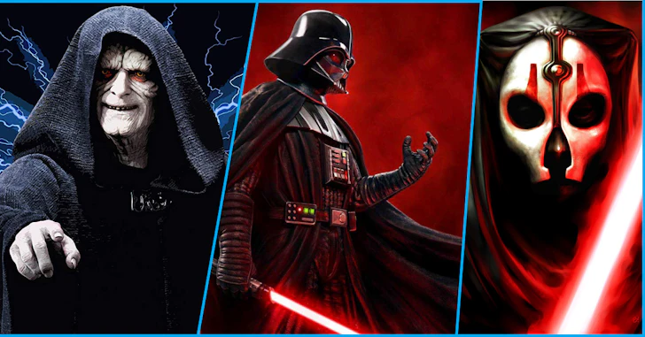 Conheça 10 dos mais temíveis Lordes Sith do universo Star Wars