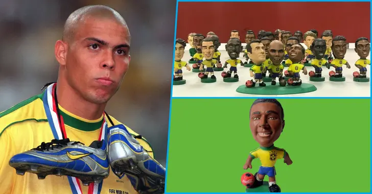 Mini Craques Bonecos Seleção Brasileira 2014 - SoccerStarz