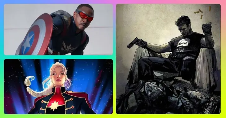 Carol Danvers, Justiceiro e mais: Esses personagens já foram o Capitão América nos quadrinhos, entenda