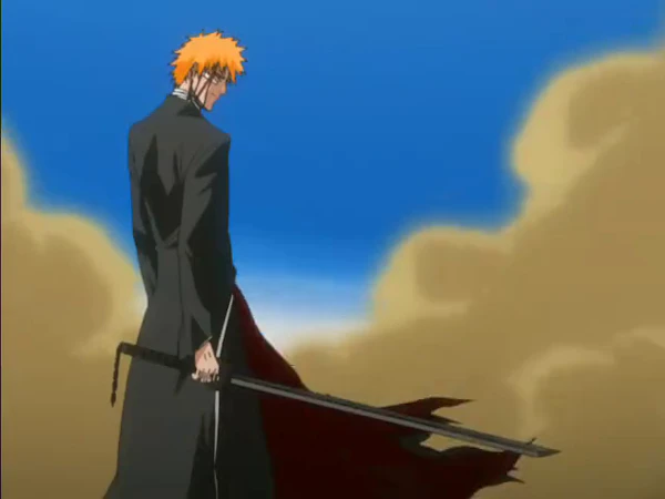 Anime Bleach Ichigo tinha a opção de chegar com a Bankai ativa e fazer