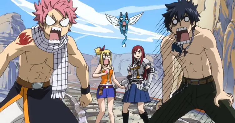  Confira o novo visual dos personagens do anime 'Fairy  Tail