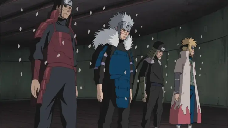 Hashirama vs Kakuzu, A Morte do Primeiro Hokage  Hashirama Senju