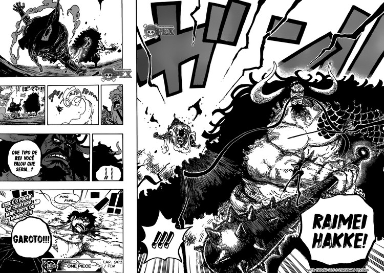 One Piece Batalha Entre Luffy E Kaido Esquenta Em Novo Capítulo Do Mangá