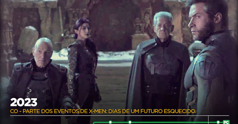 A cronologia da franquia X-men e o que muda com Dias de um Futuro Esquecido