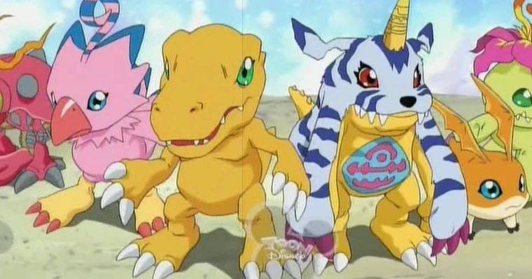 Os principais Digimons  Digimon Adventure ! 