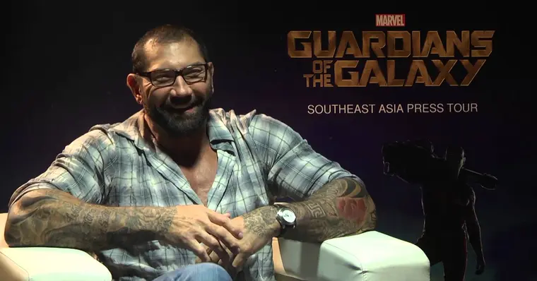 Veja a audição de Chris Pratt e Dave Bautista para Guardiões da