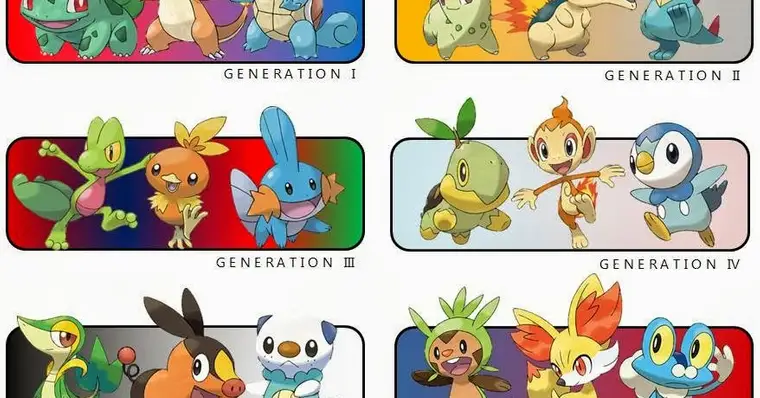 10 Pokémon de grama que devem ser de tipos diferentes com base em seus  designs