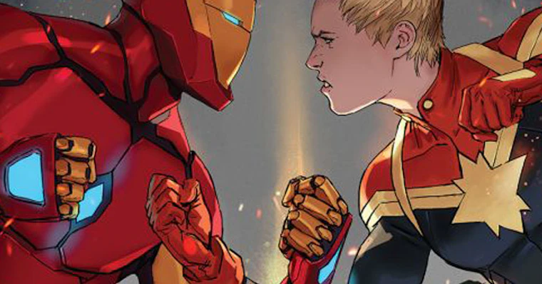 Capitã Marvel homenageia passado zoado em capa com seus melhores