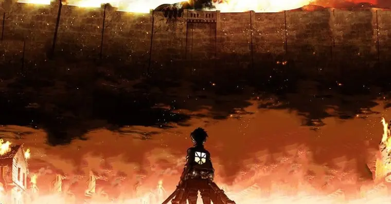 GIGANTES DOS ANIMES COMPARADOS À MURALHA MARIA DE ATTACK ON TITAN! 