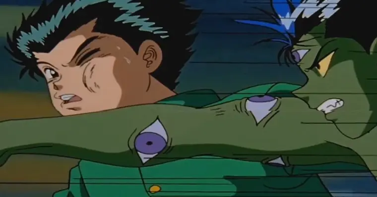 YuYu Hakusho - Assistindo a Luta - Excelente Anime! Bons Tempos !