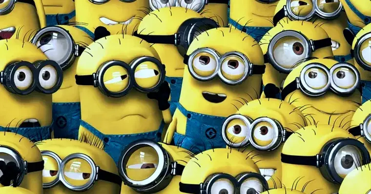 Minions para, um olho papel de parede HD