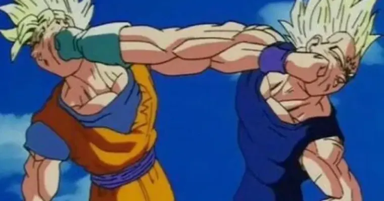 Goku vs Vegeta, Saga Majin Boo, Goku vs Vegeta