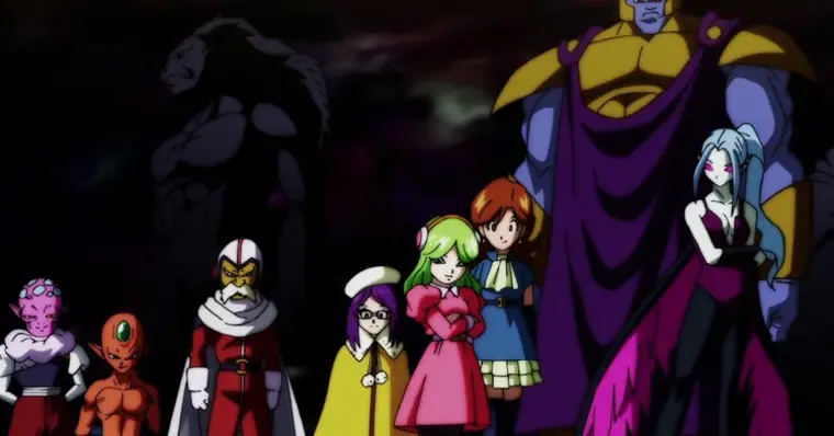 Dragon Ball Super Torneio do Poder Personagens universo 7 by