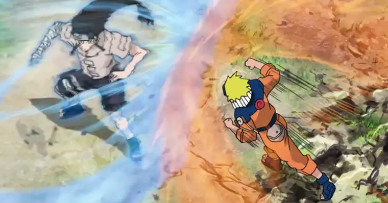 As 10 melhores lutas de Naruto COM o Naruto