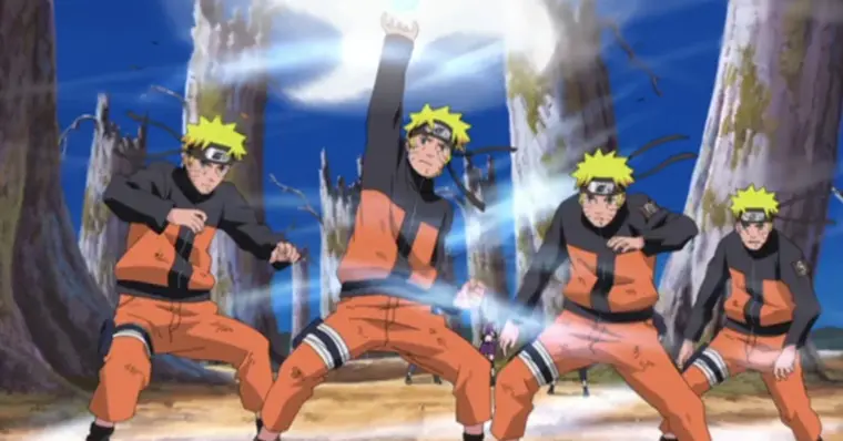 As 10 melhores lutas de Naruto COM o Naruto