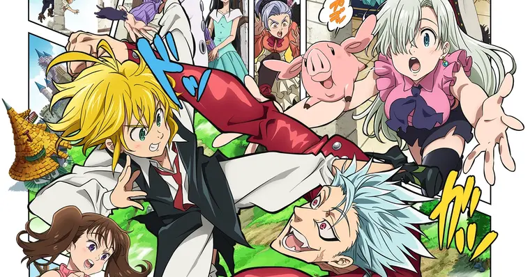 10 Motivos para ver Seven Deadly Sins (Nanatsu No Taizai)!